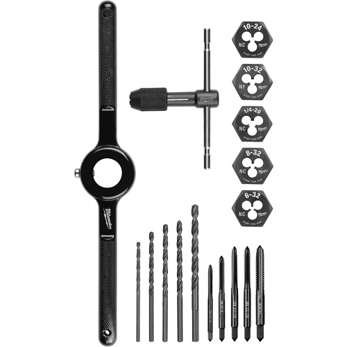 Tap and Die Set, 17 Pieces Solutions industrielles ALPHA