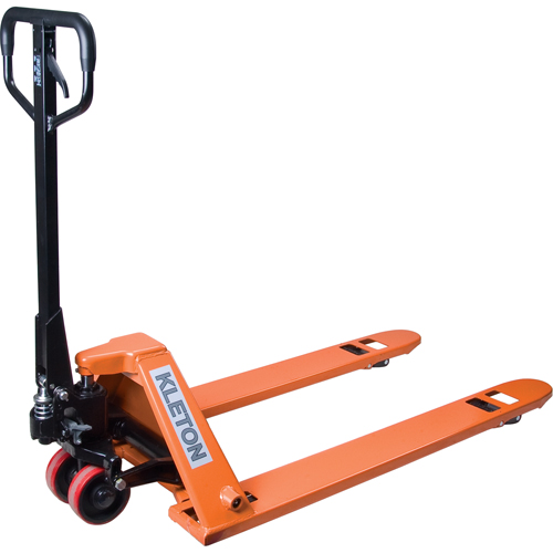 Transpalettes hydrauliques &agrave; profil bas, 48" lo x 27" la, Capacit&eacute; de 3300 lb Solutions industrielles ALPHA