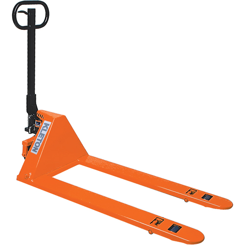 Transpalettes hydrauliques &agrave; profil bas, 48" lo x 27" la, Capacit&eacute; de 3300 lb Solutions industrielles ALPHA