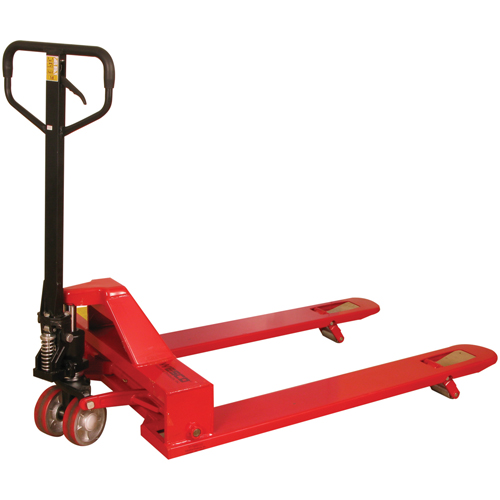 4-Way Hydraulic Pallet Truck, 48" L x 7" W, 4000 lbs. Capacity Solutions industrielles ALPHA