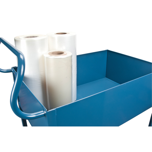 Deep Lipped Service Cart, 2 Tiers, 24" W x 47" H x 36" D, 1200 lbs. Capacity Solutions industrielles ALPHA