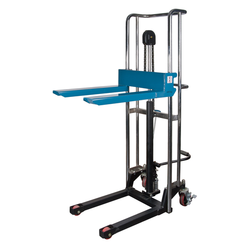 Hydraulic Platform Lift Stacker, Foot Pump Operated, 880 lbs. Capacity, 60" Max Lift Solutions industrielles ALPHA