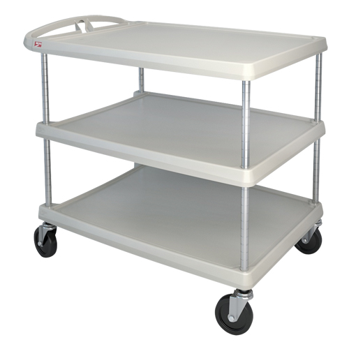 myCart Utility Cart, 3 Tiers, 26" x 36-7/8" x 36", 500 lbs. Capacity Solutions industrielles ALPHA