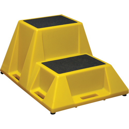 Industrial Step Stools, 2 Steps, 36" x 28" x 20" High Solutions industrielles ALPHA