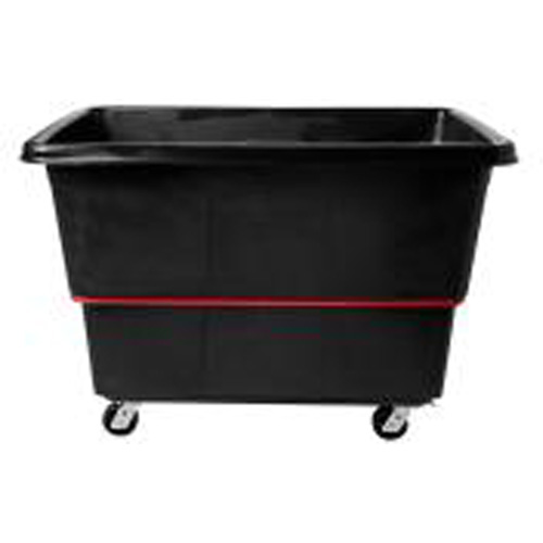 Chariot utilitaire &agrave; usage intensif, Plastique recycl&eacute; noir, 59"/34-5/8" lo x 34"/59-1/64" la x 42-1/16"/42-7/8" h, Volume 27 pi³, Capacit&eacute; 1200 lb Solutions industrielles ALPHA