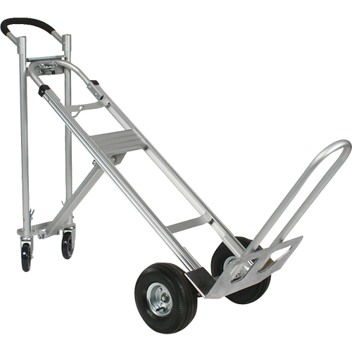 Diables &agrave; 3 positions Spartan III, Aluminium, Capacit&eacute; 750 lb Solutions industrielles ALPHA