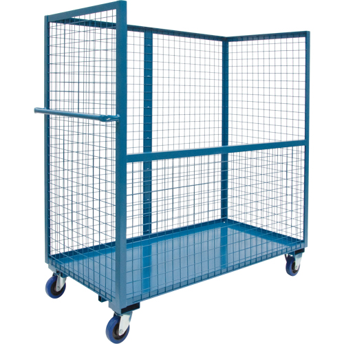 Wire Mesh Stock Truck, Steel, 24" x 55" x 36", 1200 lbs. Capacity Solutions industrielles ALPHA