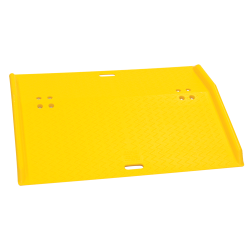 Portable Poly Hand Truck Dock Plate, 750 lbs. Load Capacity, 36" L x 48" W x 5" H Solutions industrielles ALPHA