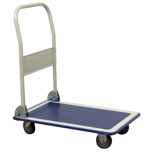 Folding Handle Platform Truck, Steel, 440 lbs., 29" L x 19" W, 32-1/2" High Solutions industrielles ALPHA