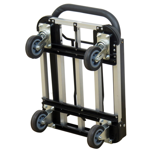 Folding Handle Platform Truck, Aluminum, 300 lbs., 28" L x 16" W, 37.75" High Solutions industrielles ALPHA