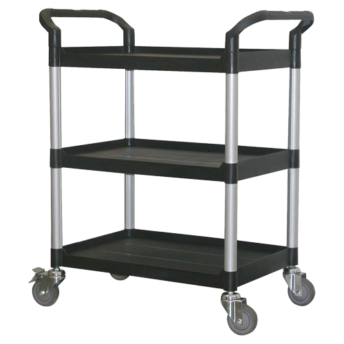 Utility Cart, 3 Tiers, 33-1/2" x 39-3/8" x 19", 300 lbs Capacity Solutions industrielles ALPHA