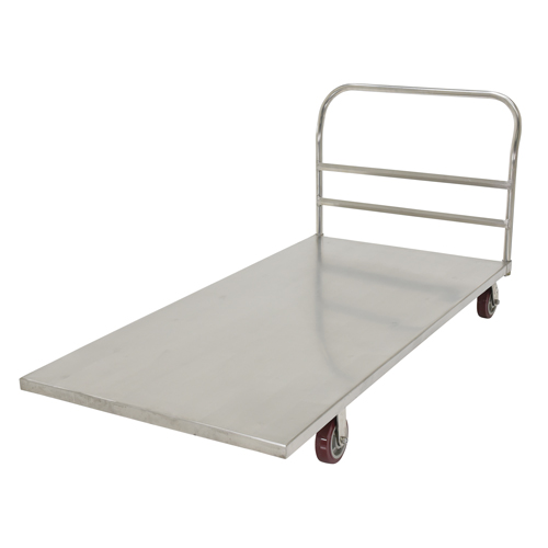 Chariot &agrave; plateforme, 72" lo x 36" la x Capacit&eacute; 2000 lb, Roues en Polyur&eacute;thane Solutions industrielles ALPHA