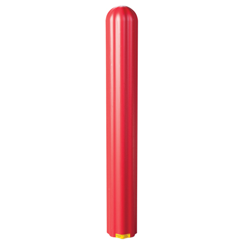 Enveloppe nervur&eacute;e pour butoir, 4" dia. x 56" l, Rouge Solutions industrielles ALPHA