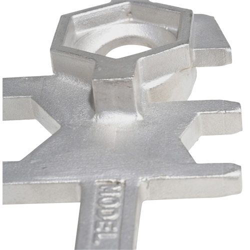 Drum Wrench, 3/4"/2" Opening, 9-1/2" Handle, Stainless Steel Solutions industrielles ALPHA