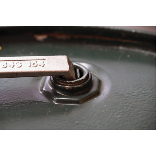 Drum Wrench, 3/4"/2" Opening, 9-1/2" Handle, Stainless Steel Solutions industrielles ALPHA
