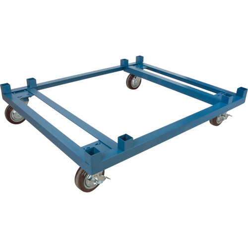 Dolly for Stacking Container, 48.5" W x 40-1/2" D x 10" H, 3000 lbs. Capacity Solutions industrielles ALPHA