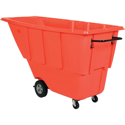 Tilt Truck, Polyethylene, 0.5 cu. yd., 450 lbs. Load Capacity Solutions industrielles ALPHA
