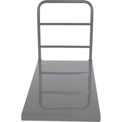 Chariot &agrave; plateforme, 48" lo x 24" la x Capacit&eacute; 2000 lb, Roues en Caoutchouc Solutions industrielles ALPHA