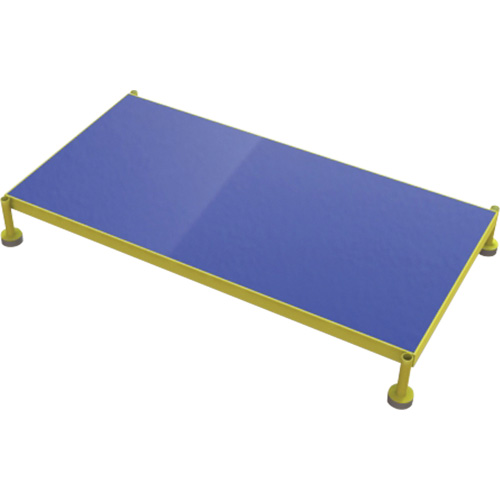 Plateforme de travail en une &eacute;tape &agrave; hauteur r&eacute;glable, 24" la x 48" pr, Capacit&eacute; de 800 lb, Enti&egrave;rement soud&eacute; Solutions industrielles ALPHA