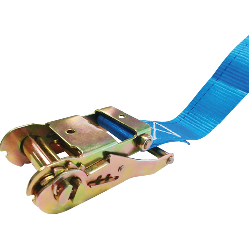 Ratchet Strap, E-Track System, 2" W x 20' L, 1333 lbs. (605 kg) Working Load Limit Solutions industrielles ALPHA