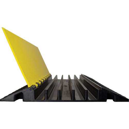 Protecteur de c&acirc;ble droit robuste Powerhouse, 5 canaux, 36" lo x 19,75" la x 2,25" h Solutions industrielles ALPHA