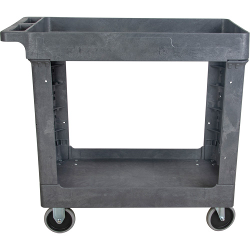 Utility Service Cart, 2 Tiers, 16-1/2" x 32-1/2" x 34-1/2", 550 lbs. Capacity Solutions industrielles ALPHA