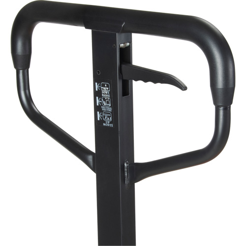 Transpalette manuel Quick-Lift, Acier, 48" lo x 27" la, Capacit&eacute; 5500 lb Solutions industrielles ALPHA