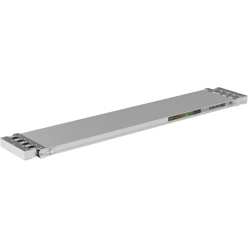 Telescoping Work Plank, 108" W x 12" D, 250 lbs. Capacity, Knocked Down Solutions industrielles ALPHA