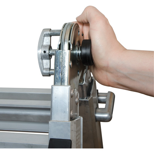 &eacute;chelle t&eacute;lescopique multifonction, Aluminium, 300 lb Solutions industrielles ALPHA