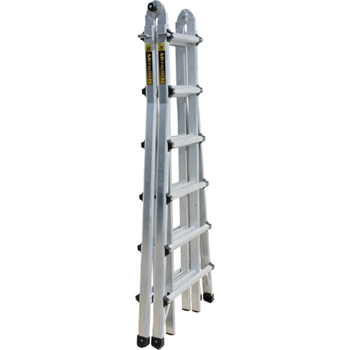 &eacute;chelle t&eacute;lescopique multifonction, Aluminium, 300 lb Solutions industrielles ALPHA