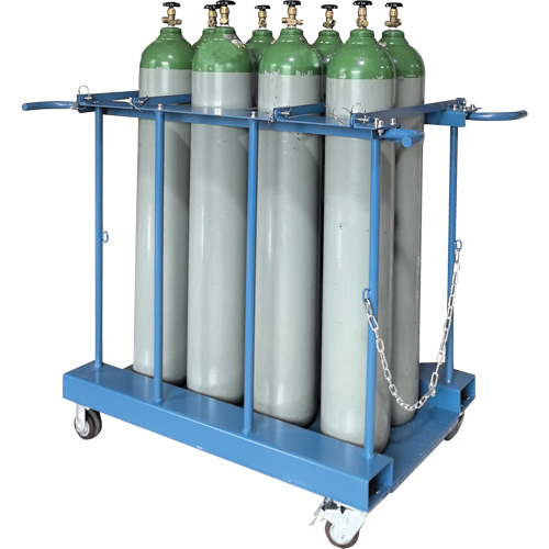 8-Cylinder Forklift Cylinder Storage Caddy Solutions industrielles ALPHA