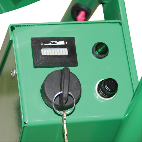Powered Drum Hand Truck with Pneumatic Wheels Solutions industrielles ALPHA