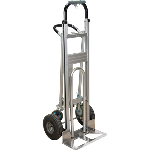 Chariot &agrave; main convertible 3-en-1, Aluminium, Capacit&eacute; 600 lb Solutions industrielles ALPHA
