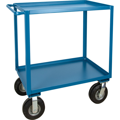  Chariot &agrave; tablettes pour l'ext&eacute;rieur, 2 Tiers, 24" la x 39" h x 51" p, Capacit&eacute; 1200 lb Solutions industrielles ALPHA