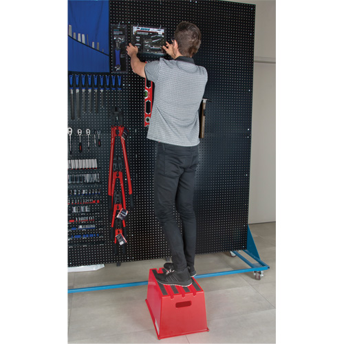 Escabeau industriel, 20-7/8" x 12-3/16" x Hauteur 12" Solutions industrielles ALPHA