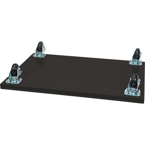 Socle roulant pour armoire, 18" la x 36" p x 1,375" h, Capacit&eacute; de 1000 lb Solutions industrielles ALPHA