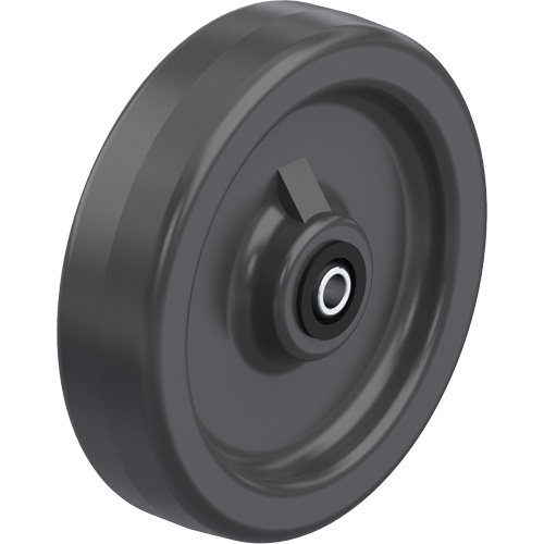 Solid Black Phenolic Wheels Solutions industrielles ALPHA