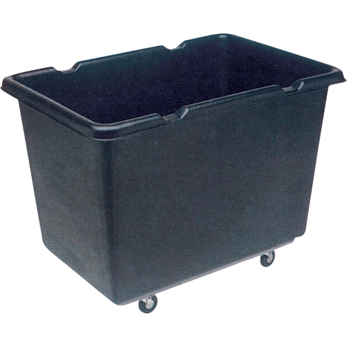Light-Duty Econocarts Box Trucks, Black Recycled Plastic, 39" L x 27" W x 29" H, 12 cu. ft. Volume, 200 lbs. Capacity Solutions industrielles ALPHA