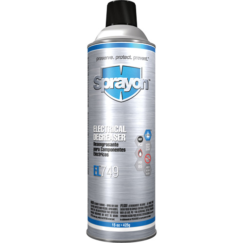 EL749 Electrical Degreaser, Aerosol Can Solutions industrielles ALPHA