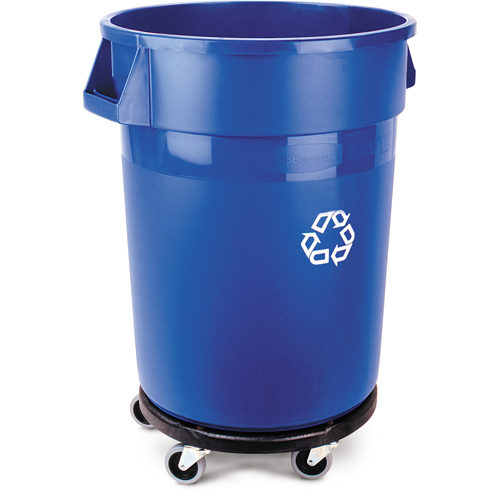 Contenant de collecte des d&eacute;chets recyclable Brute, Vrac, Plastique, 32 gal. US Solutions industrielles ALPHA
