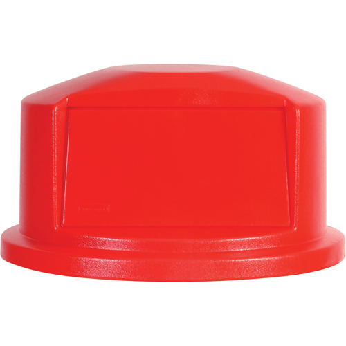 Round Brute&reg; Tops, Dome Lid, Plastic/Polyethylene, Fits Container Size: 22" Dia. Solutions industrielles ALPHA