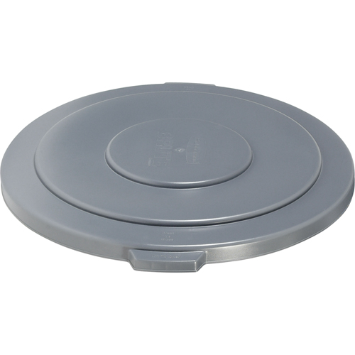 Round Brute&reg; Tops, Flat Lid, Plastic/Polyethylene, Fits Container Size: 26-1/2" Dia. Solutions industrielles ALPHA