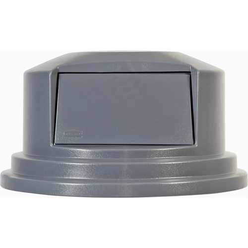 Couvercles ronds Brute, Couvercle bomb&eacute;, Plastique/Poly&eacute;thyl&egrave;ne, Convient aux contenants 26-1/2" dia. Solutions industrielles ALPHA
