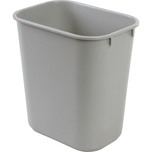 Corbeille &agrave; papier en plastique, 28 pintes, Plastique Solutions industrielles ALPHA