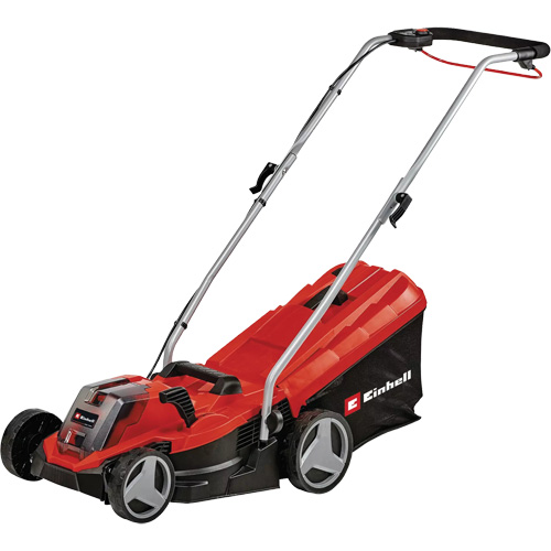 Ensemble tondeuse &agrave; gazon pouss&eacute;e sans fil, Pouss&eacute;e, &agrave; pile, Largeur de coupe 13" Solutions industrielles ALPHA