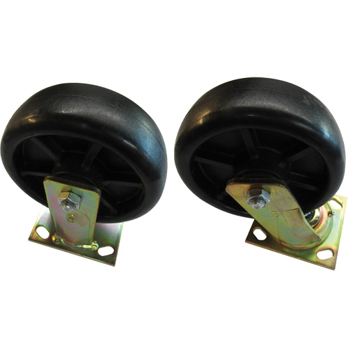 Conteneurs autobasculeurs en acier - ensemble de roulettes pour conteneurs Solutions industrielles ALPHA