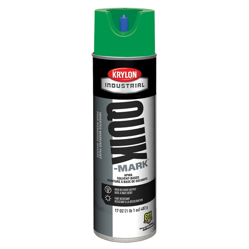 Peinture de marquage industrielle invers&eacute;e &agrave; base de solvant Quik-Mark, 17 oz, Canette a&eacute;rosol Solutions industrielles ALPHA