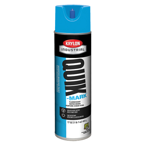 Industrial Quik-Mark Water-Based Inverted Marking Paint, 17 oz., Aerosol Can Solutions industrielles ALPHA