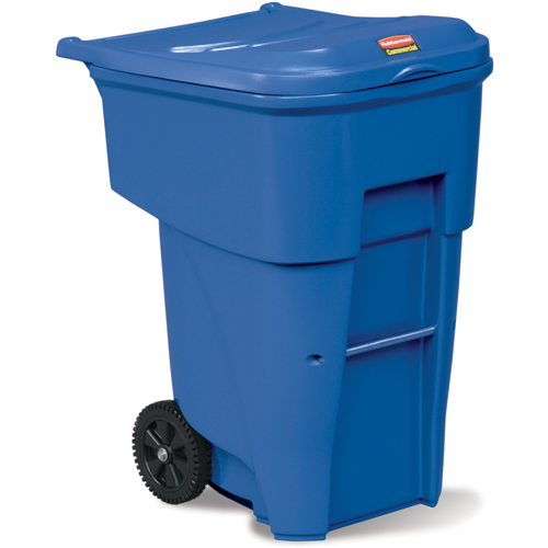 Brute&reg; Roll Out Containers, Curbside, Polyethylene, 95 US gal. Solutions industrielles ALPHA