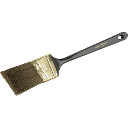 Brosse de pouce &agrave; angle 100% One Coat, Polyester, Manche Plastique, Largeur de 2" Solutions industrielles ALPHA